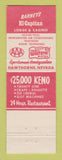 Matchbook Cover - Barney's El Capitan Lodge Casino Hawthorne NV