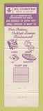 Matchbook Cover - El Cortez Hotel Casino Las Vegas NV