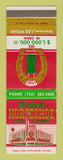 Matchbook Cover - Binion's Horseshoe Casino Las Vegas NV