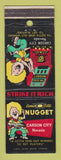 Matchbook Cover - Carson City Nugget Casino NV