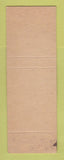 Matchbook Cover - Chevron Mineral Water Drink Belgium SAMPLE