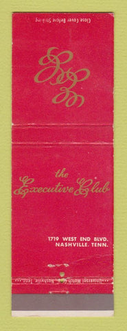 Matchbook Cover - Executive Club Nashville TN