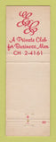 Matchbook Cover - Executive Club Nashville TN