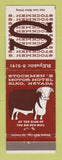Matchbook Cover - Stockmen's Motor Hotel Elko NV casino