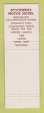 Matchbook Cover - Stockmen's Motor Hotel Elko NV casino