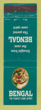 Matchbook Cover - Bengal Rum South Africa WORN