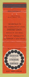 Matchbook Cover - Goedgekeur Sitrusbeurs Suiwerheid Drink? Liquor? South Africa