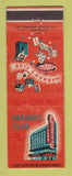 Matchbook Cover - Harrah's Club Casino Reno NV