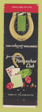 Matchbook Cover - Joe Brown's Horseshoe Club Casino Las Vegas NV