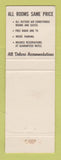 Matchbook Cover - Four Queens Hotel Casino Las Vegas NV WEAR