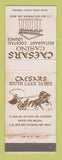 Matchbook Cover - Caesars Casino Stateline NV Lake Tahoe WEAR