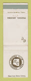 Matchbook Cover - Arizona Club Phoenix AZ WORN
