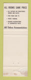 Matchbook Cover - Four Queens Hotel Casino Las Vegas NV WEAR