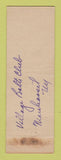 Matchbook Cover - Village Bath Club Manhasset NY?