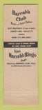 Matchbook Cover - Harrah's Club Casino Reno Lake Tahoe NV