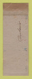 Matchbook Cover - Eltheringtons Market Preston ON WORN