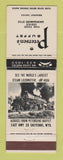Matchbook Cover - Petersen's Buffet Cheyenne WY