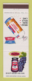 Matchbook Cover - Our Pride Bread Sun Ripe Grape Jelly
