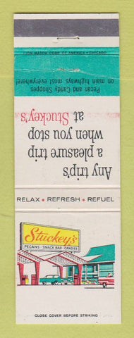 Matchbook Cover - Stuckey's Eastman GA
