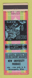 Matchbook Cover - New University Produce Grocery Minneapolis MN