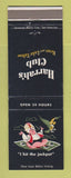 Matchbook Cover - Harrah's Club Casino Reno Lake Tahoe NV