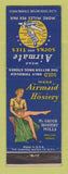 Matchbook Cover - Airmate Socks Ties Hosiery girlie Dallas TX