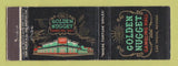 Matchbook Cover - Golden Nugget Casino Las Vegas NV feature