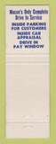 Matchbook Cover - Employees Loan and Thrift Corp Macon GA