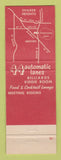 Matchbook Cover - Ambassador Lanes Bowling Bedford OH billiards