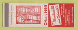 Matchbook Cover - Cleveland Tile and Cabinet Company OH
