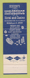 Matchbook Cover - Binion's Horseshoe Casino Las Vegas NV