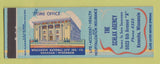 Matchbook Cover - Schlax Insurance Agency Kenosha WI