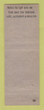 Matchbook Cover - Schlax Insurance Agency Kenosha WI