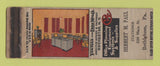 Matchbook Cover - Yawman Erbe Office Furniture Herbert Paul Bethlehem PA WORN