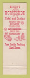 Matchbook Cover - Binion's Horseshoe Casino Las Vegas NV