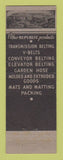 Matchbook Cover - Republic Rubber Hose AJ Bertke Jacksonville FL Youngstown OH