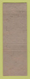 Matchbook Cover - JR Carson Texaco oil gas Nottoway VA Perkins Americana GREEN