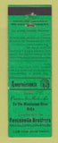 Matchbook Cover Fontenelle Grocery Pointe a la Hache LA Perkins Americana GREEN
