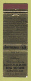 Matchbook Cover - RMS Convention San Francisco CA 1958 Perkins Americana