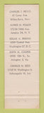 Matchbook Cover - RMS Convention San Francisco CA 1958 Perkins Americana