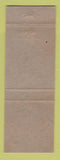 Matchbook Cover John Ball Gulf oil gas King and Queen VA Perkins Americana PINK