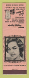 Matchbook Cover - Leite De Rosas Perfume Brazil girlie
