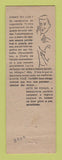 Matchbook Cover - Leite De Rosas Perfume Brazil girlie