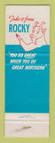 Matchbook Cover - Great Northern Railroad Empire Builder