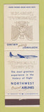 Matchbook Cover - Imperial Service Northwest Orient Airlines