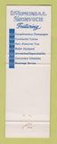 Matchbook Cover - Imperial Service Northwest Orient Airlines