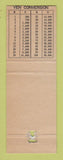 Matchbook Cover - Club Alliance Navy Exchange Japan WORN