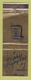 Matchbook Cover - Orphei Singing Club Chicago IL WEAR