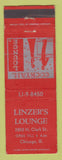 Matchbook Cover - Linzer's Lounge Chicago IL