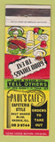 Matchbook Cover - Paul's Cafe Skokie IL WEAR